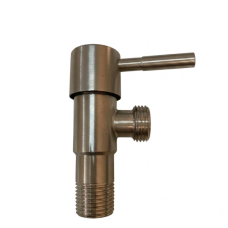 SOLONE Кран кутовий нерж 1/2quot;х1/2quot; DF-1122