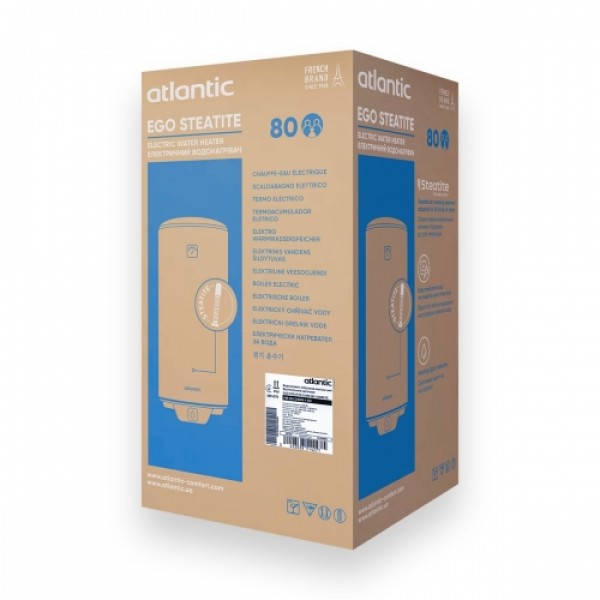 Бойлер Atlantic Ego Steatite VM 080 D400S-1-BC 1200W