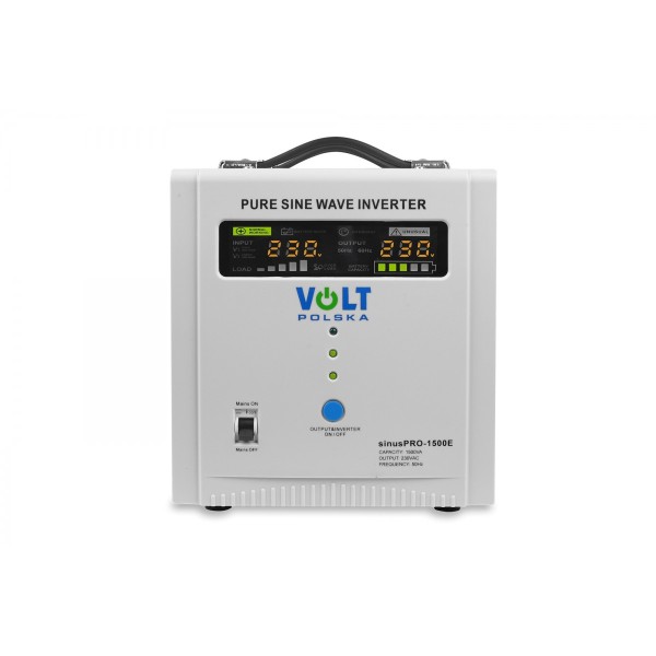 Перетворювач напруги 12-220 VOLT Sinus PRO-1500 E