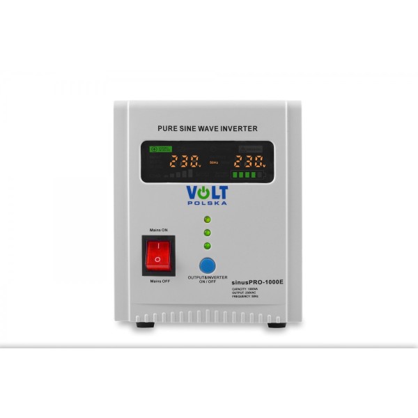 Перетворювач напруги 12-220 VOLT Sinus PRO-1000 E