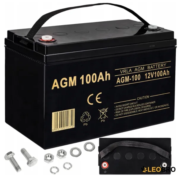 Акумуляторна батарея VOLT AGM 100 Ah