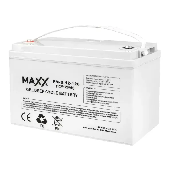 Акумулятор гелевий quot;MAXXquot; 120 Ah