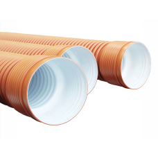Труба гофрована GTR Ø160x3000мм. CN8
