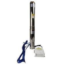 GRANDWATER насос /1,1Kw H105 Q3.6m3/г /9,5м кабель+пульт