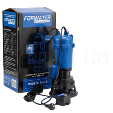 FORWATER насос дренажно-фекальний /2.5кВт H16м Q14м3г /з подрібнювачем