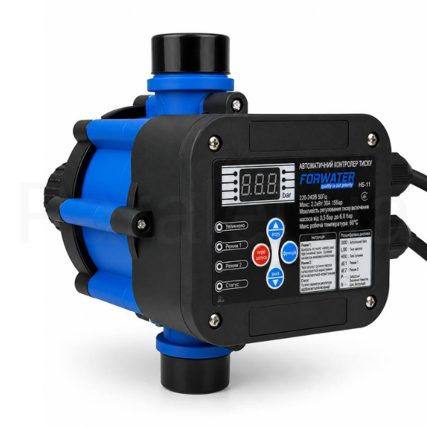 FORWATER контролер тиску HS-11 /restart+розетка 2.2KW /12шт