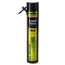 Клей-піна ручна 850 мл 14 м2 UNIFIX