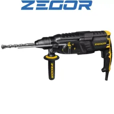 ZEGOR Мережевий перфоратор прямий /1100W /3Дж /36міс.гарантія