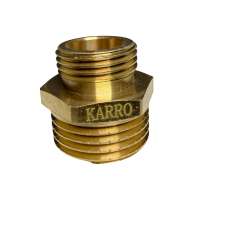 Ніпель KARRO 3/4 - 1/2quot; ЗЗ (жовтий)