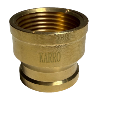 Муфта KARRO 1-1/2quot; ВВ (жовта)