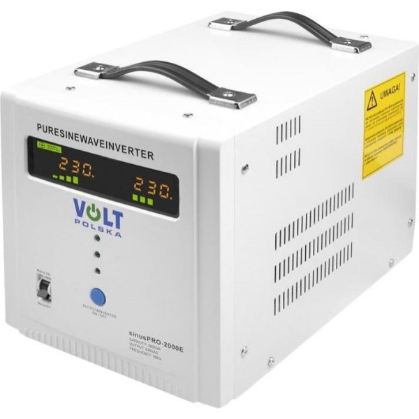 Перетворювач напруги 12-220 VOLT PRO- 2000 E