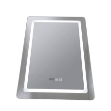Дзеркало з LED touch control 80*60 см прямокутне вертикальне (2149)