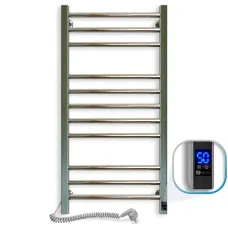 Рушникосушка Класік Квадро нержавіюча 500*1000 Sensor (ліва, 102Вт)Sensor