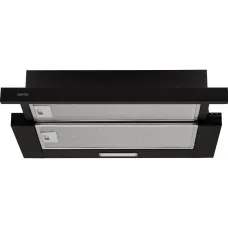 Витяжка кухонна JANTAR TLT 650 LED 60 BL (чорна, телескопічна)