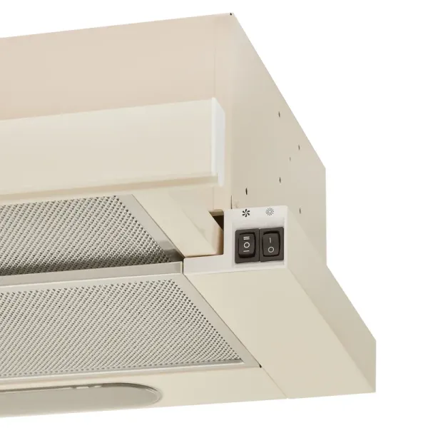 Витяжка кухонна ELEYUS BREEZE 470 60 BG (бежева, телескопічна)