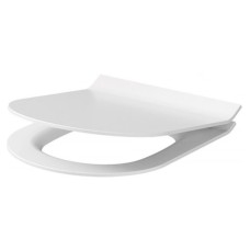 Сидіння для унітазу Cersanit CITY Slim K98-0134, Soft Close, антибактеріальне, дюропласт
