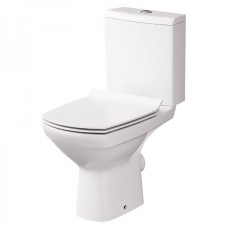 Унітаз-компакт Cersanit 637 CARINA CLEAN ON 011 з бачком 3/5л і дюропластовим сидінням slim
