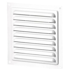 Решітка вентиляційна (VENTS) 150х150 мм біла (металева)