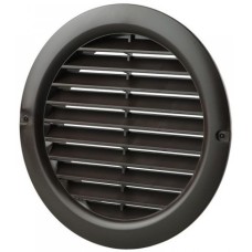 Решітка вентиляційна (VENTS) Ø100 коричнева (з москітною сіткою)