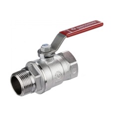 Кран кульовий Giacomini 1 ВЗ (червона ручка) R254L 005