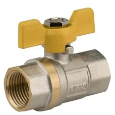 Кран кульовий газовий Standart 1/2quot; ВВ PN30