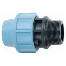 Муфта ПЕ Ø20x1/2quot;З (SantehPlast)