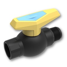 Кран ПЕ 3/4quot;ЗВ (SantehPlast)